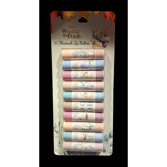 Taste Beauty Winnie The Pooh Lip Balm 10 Pack - Picture 1 of 4